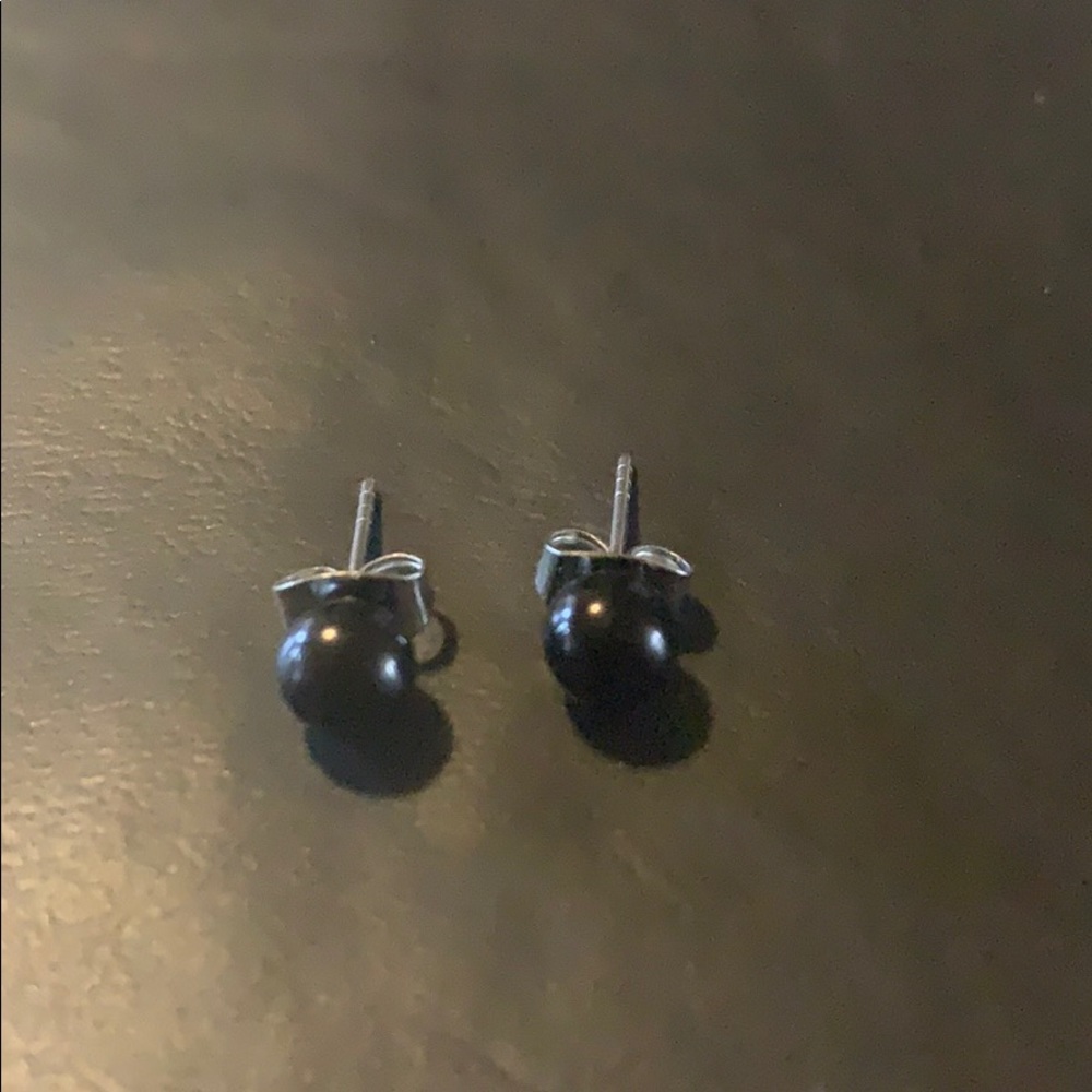 Black earring